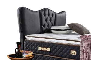 Lara 150X200 Çift Kişilik Yatak, Baza, Başlık Seti EY2013