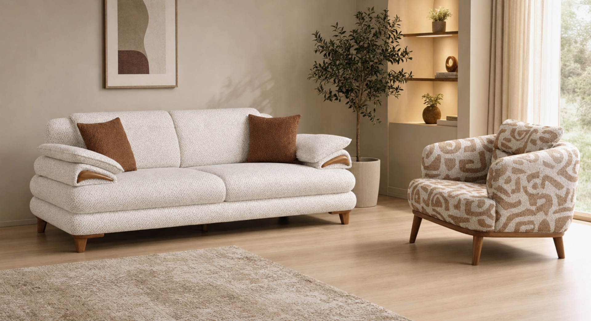 MD Karen Sofa Set MDN167