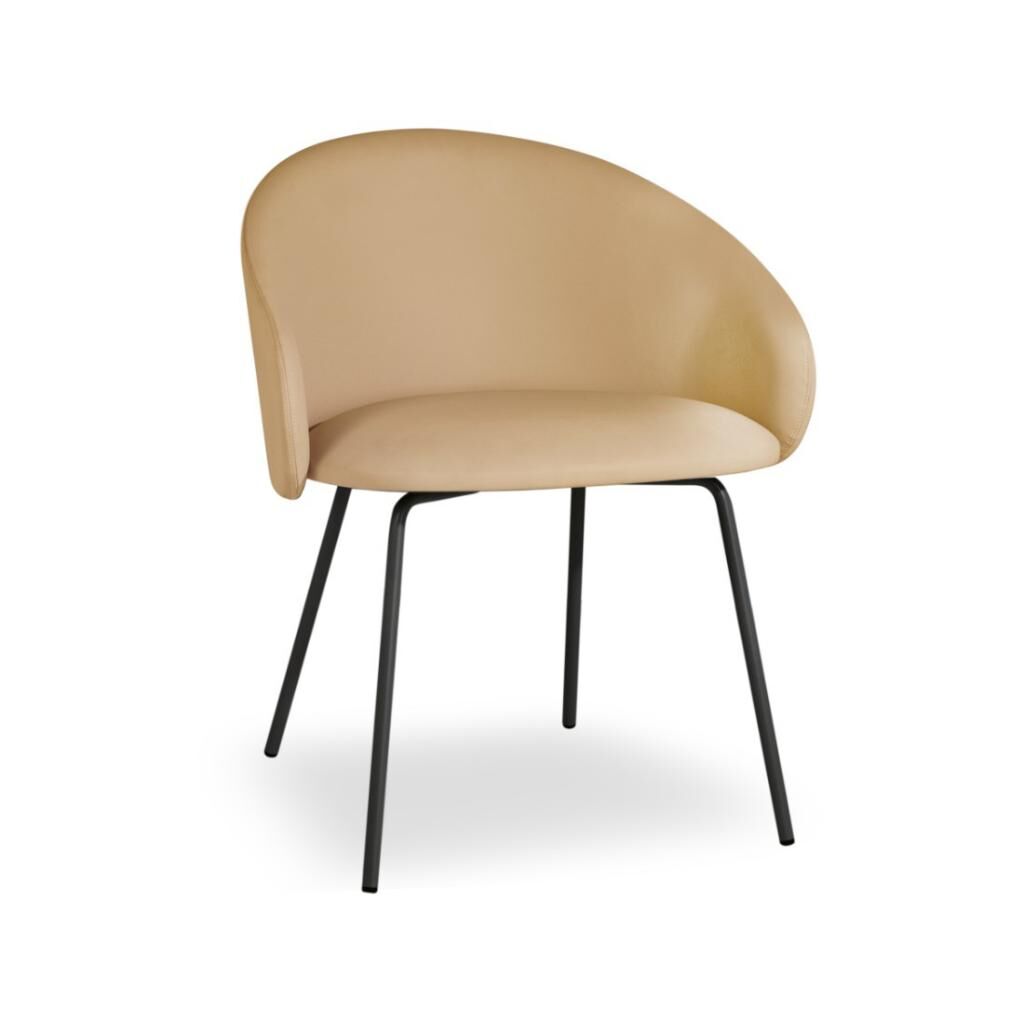 Glera-K ML Soft CSE - Siyah Kollu Sandalye PPT1128