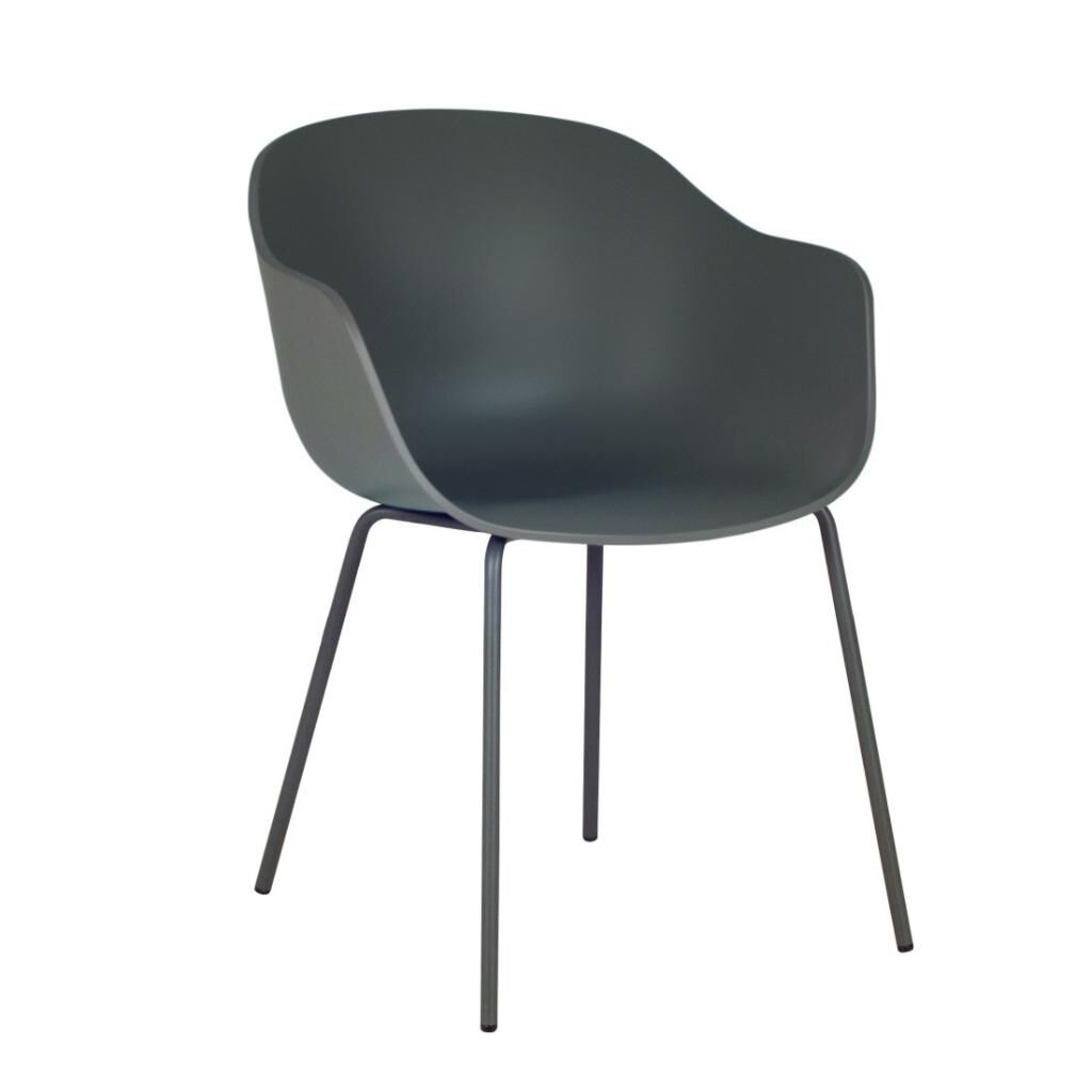 Globe-K ML Küllü Kahve - Küllü Kahve Kollu Sandalye PPT1132