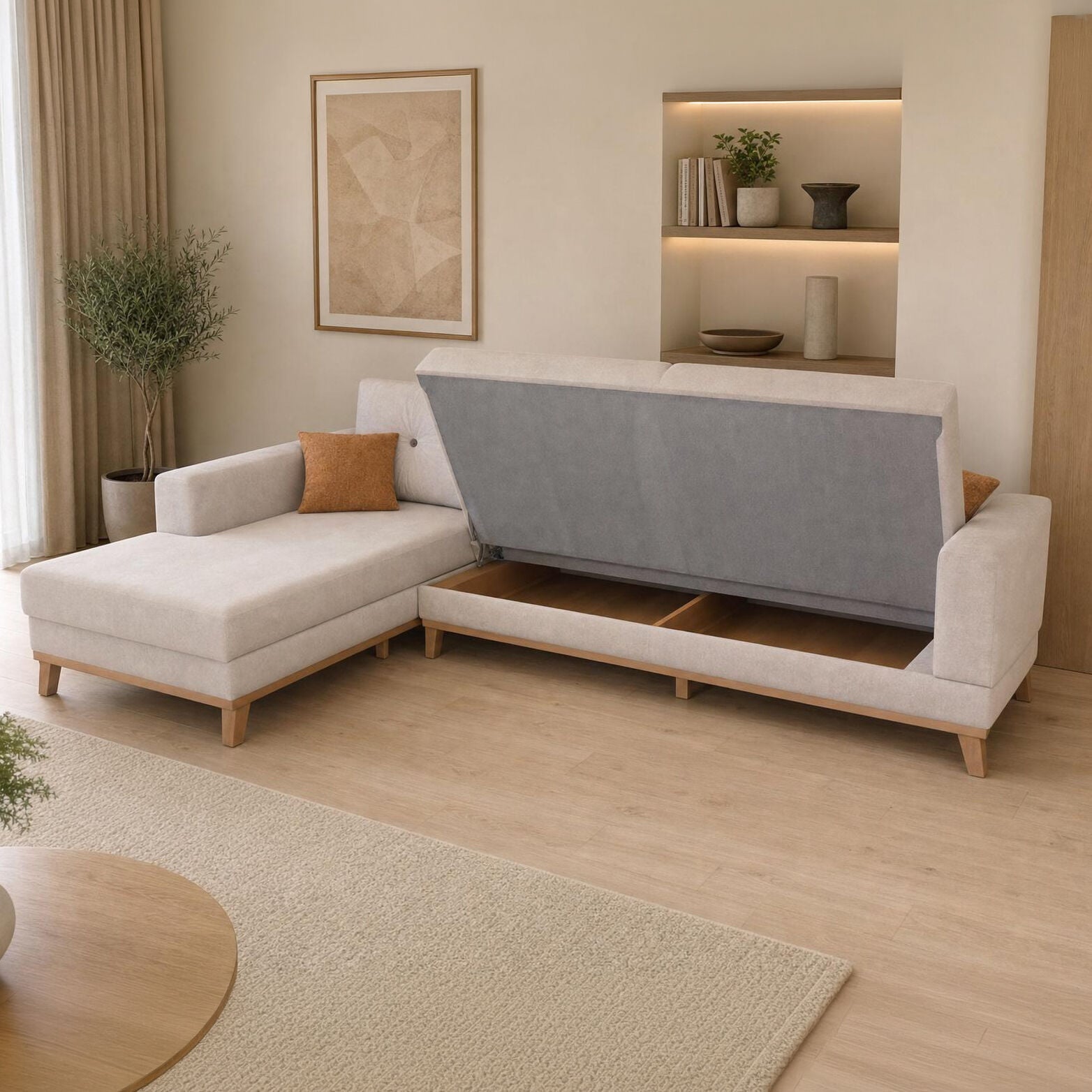 MD Yasemin L Corner Sofa MDN120