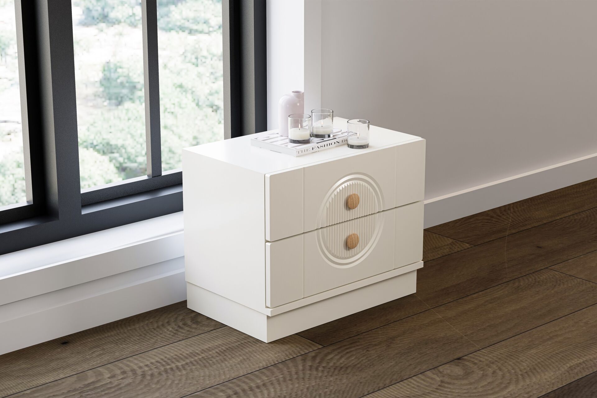 Mira Bedroom Set %100 MDF - Moonstone TN0121