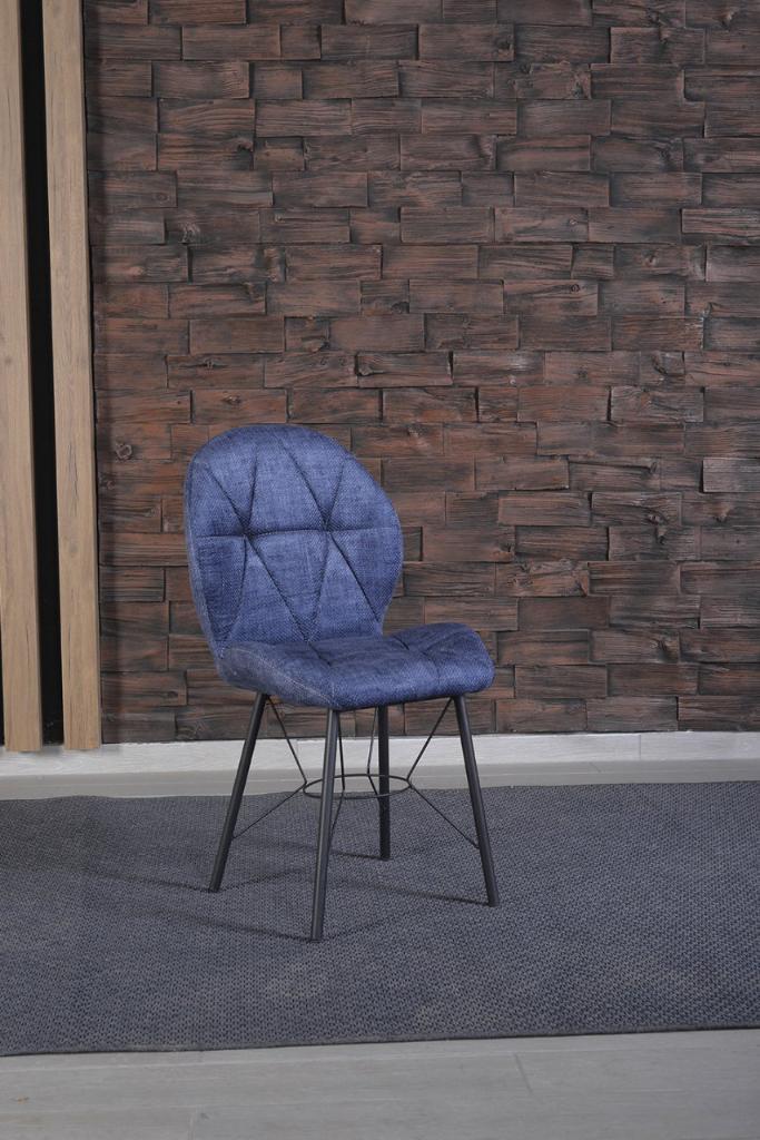 MD Metal Milano Blue Chair U161-F