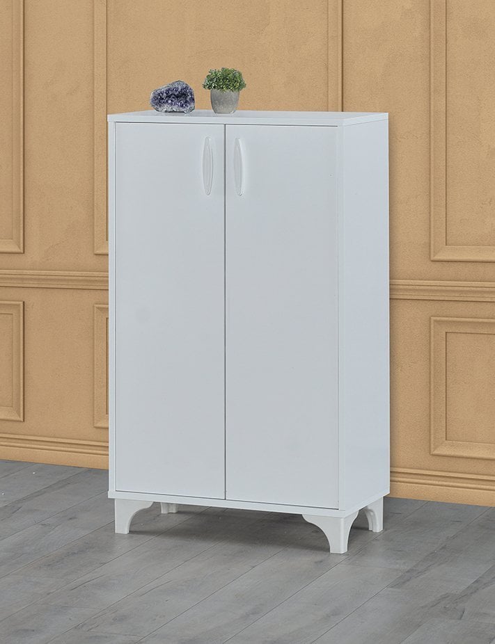 Ruyam White Shoe cabinet ECN9160