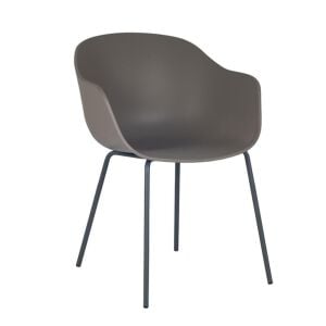 Globe-K ML Küllü Kahve - Antrasit Kollu Sandalye PPT1138