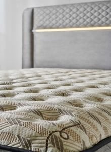 Gusto Gri 180 x 200 Çift Kişilik Yatak, Baza, Başlık Seti CB3304