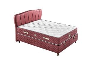 Pink 160X200 Çift Kişilik Yatak, Baza, Başlık Seti EY2015