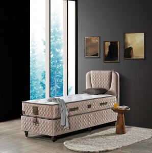 Relax 100X200 Tek Kişilik Yatak, Baza, Başlık Seti EY2016