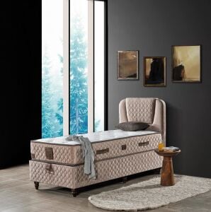 Relax 120X200 Tek Kişilik Yatak, Baza, Başlık Seti EY2016