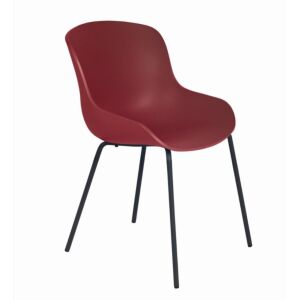 Globe-S ML Koyu Kırmızı - Siyah Sandalye PPT1157