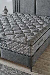 Pegasus 140 x 190 Çift Kişilik Yatak, Baza, Başlık Seti CB3305