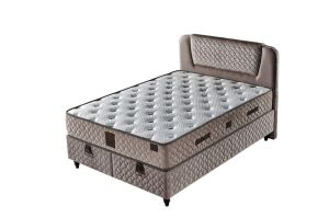 Relax 140X190 Çift Kişilik Yatak, Baza, Başlık Seti EY2016