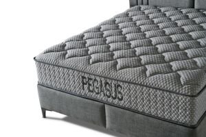 Pegasus 140 x 200 Çift Kişilik Yatak, Baza, Başlık Seti CB3305
