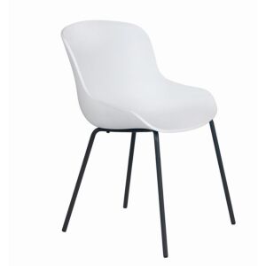 Globe-S ML Beyaz - Siyah Sandalye PPT1159