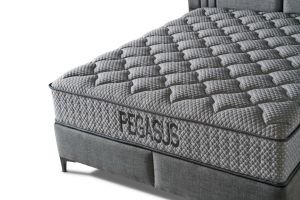 Pegasus 200 x 200 Çift Kişilik Yatak, Baza, Başlık Seti CB3305