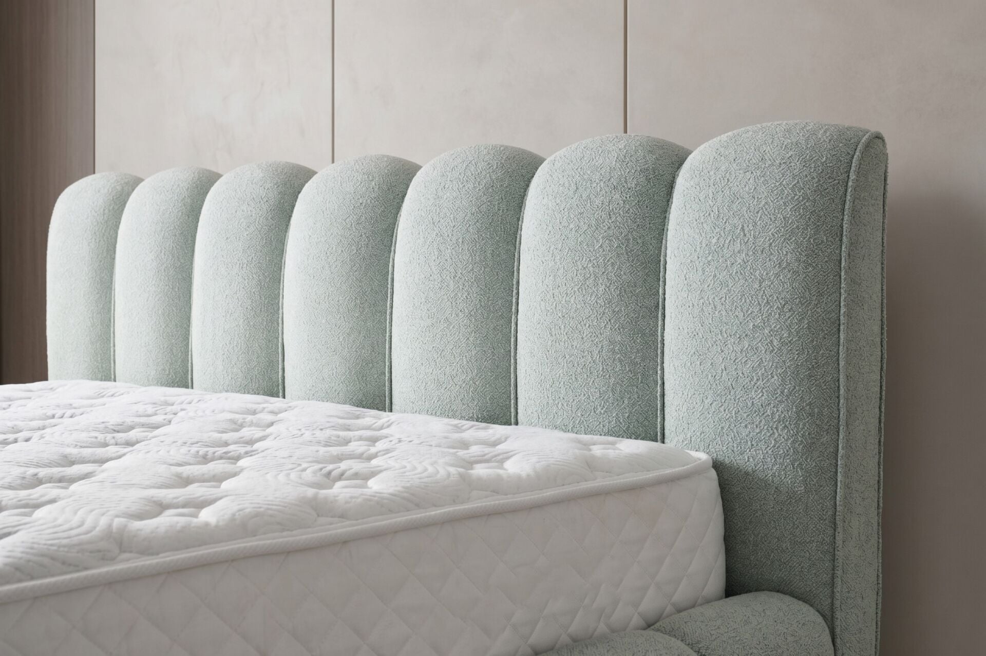 Best Fixed 90x190 Single Divan Base, Headboard Set CP1401