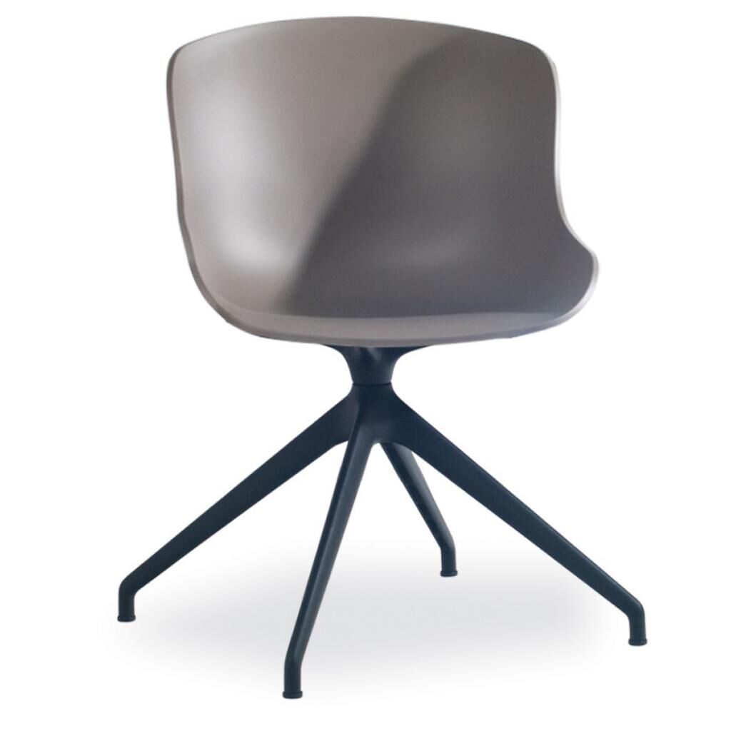 Globe-S Swivel Küllü Kahve - Siyah Sandalye PPT1165