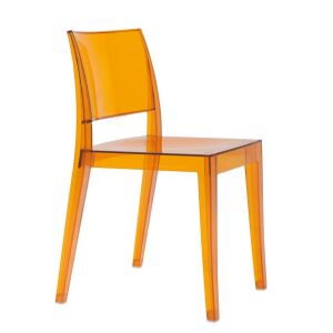 Gyza Turuncu Transparan Mutfak Sandalyesi PPT1169