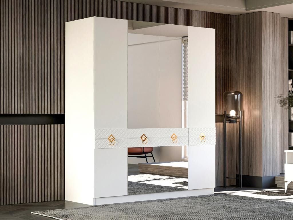 Sude 180 White Bedroom Set TN1176
