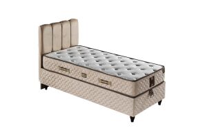 Gold 120X200 Tek Kişilik Yatak, Baza, Başlık Seti EY2018