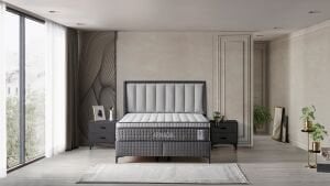 Armada 90 x 190 Tek Kişilik Yatak, Baza, Başlık Seti CB3308