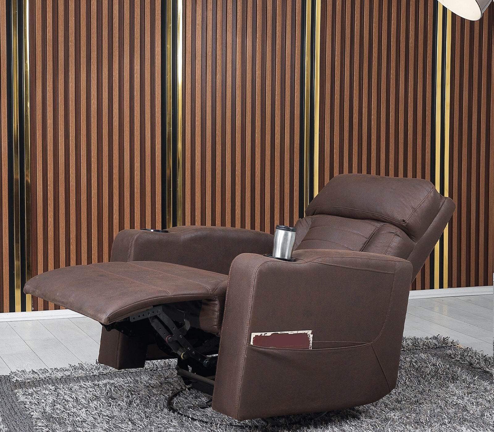 Aspendos Swivel Electric Recliner TV Armchair