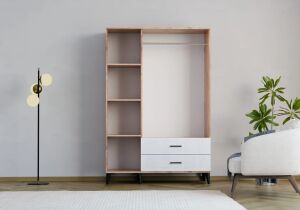 Uzay Atlantik Çam 3 Kapılı Dolap TN0271