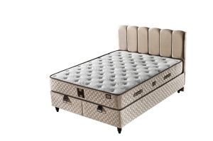 Gold 150X200 Çift Kişilik Yatak, Baza, Başlık Seti EY2018
