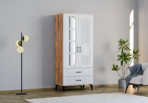 Uzay Atlantik Çam 2 Kapılı Dolap TN0272