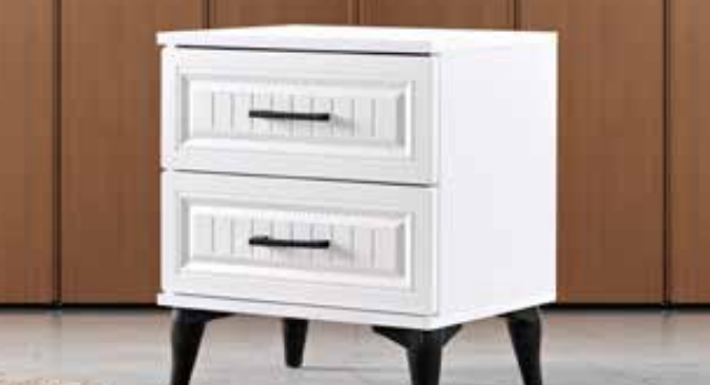 Uzay Beyaz Komodin TN0275