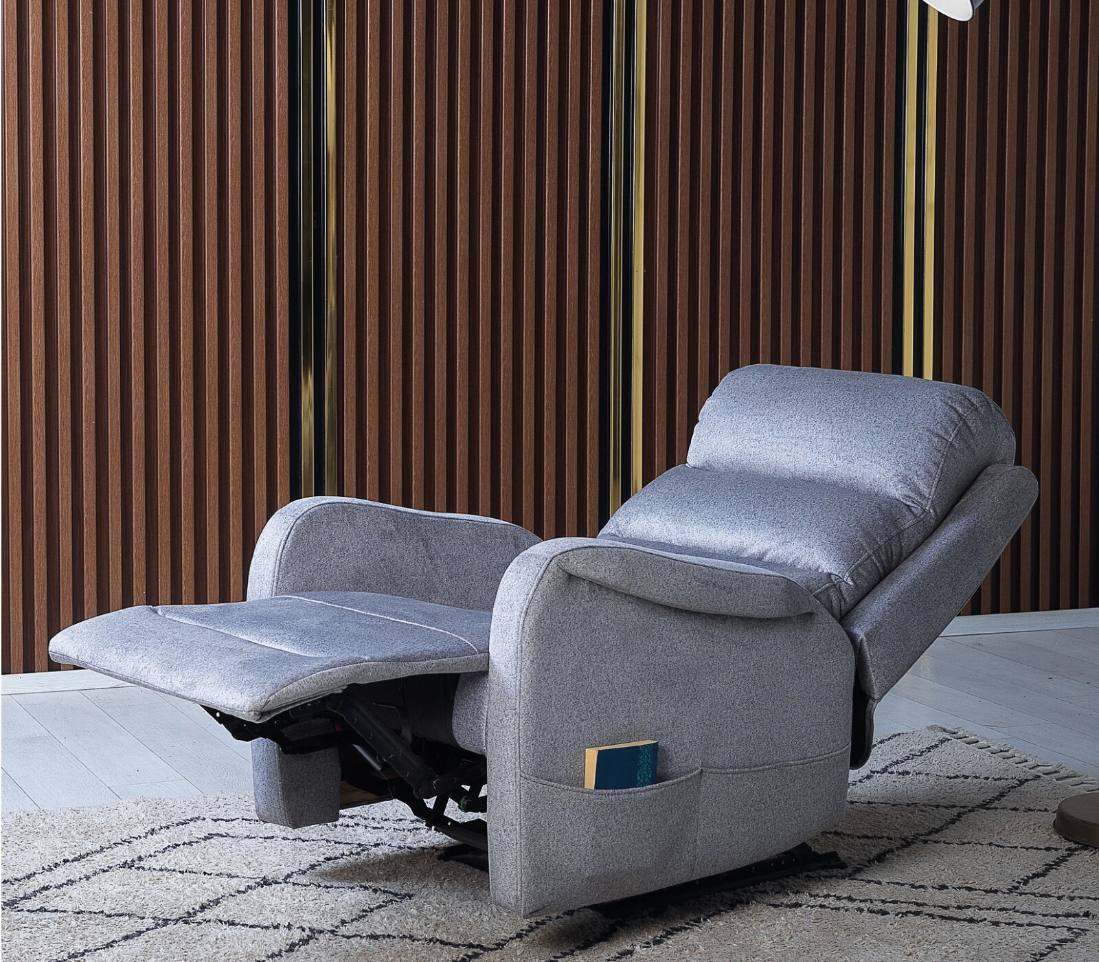 London Swivel Manual Recliner TV Armchair