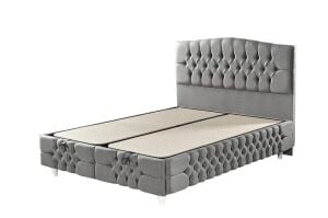 Soft 140X190 Çift Kişilik Yatak, Baza, Başlık Seti EY2019