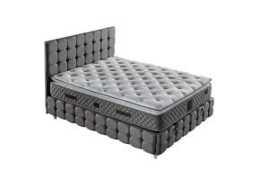 Eylül 140X190 Çift Kişilik Yatak, Baza, Başlık Seti EY2020