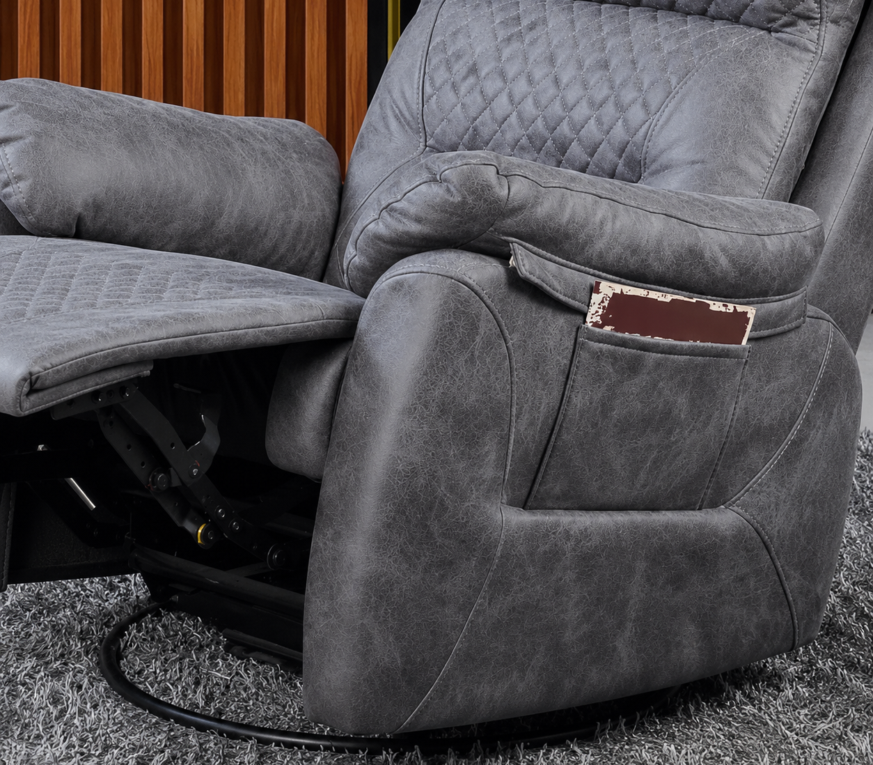 Truva Swivel Manual Recliner TV Armchair