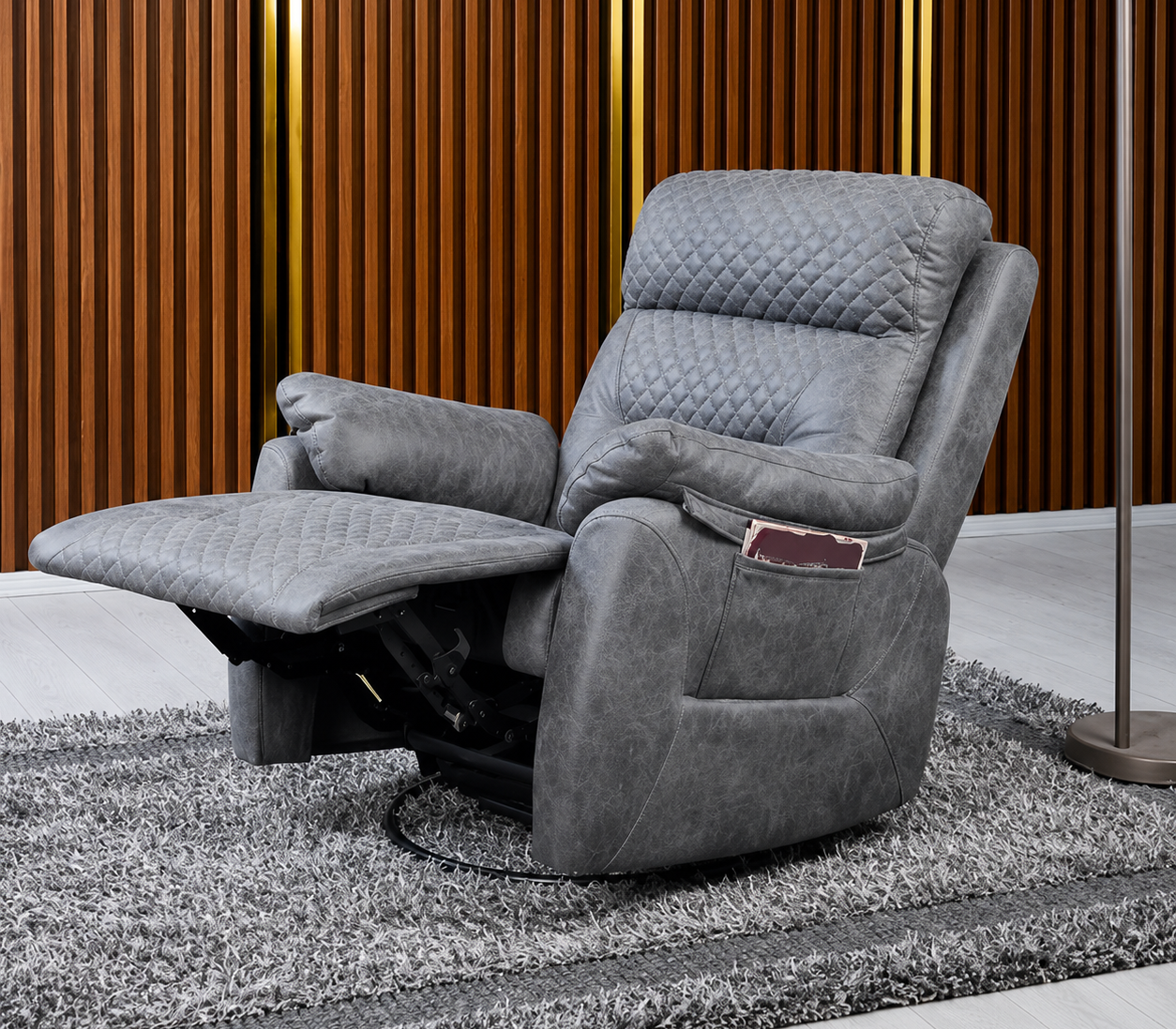 Truva Swivel Manual Recliner TV Armchair