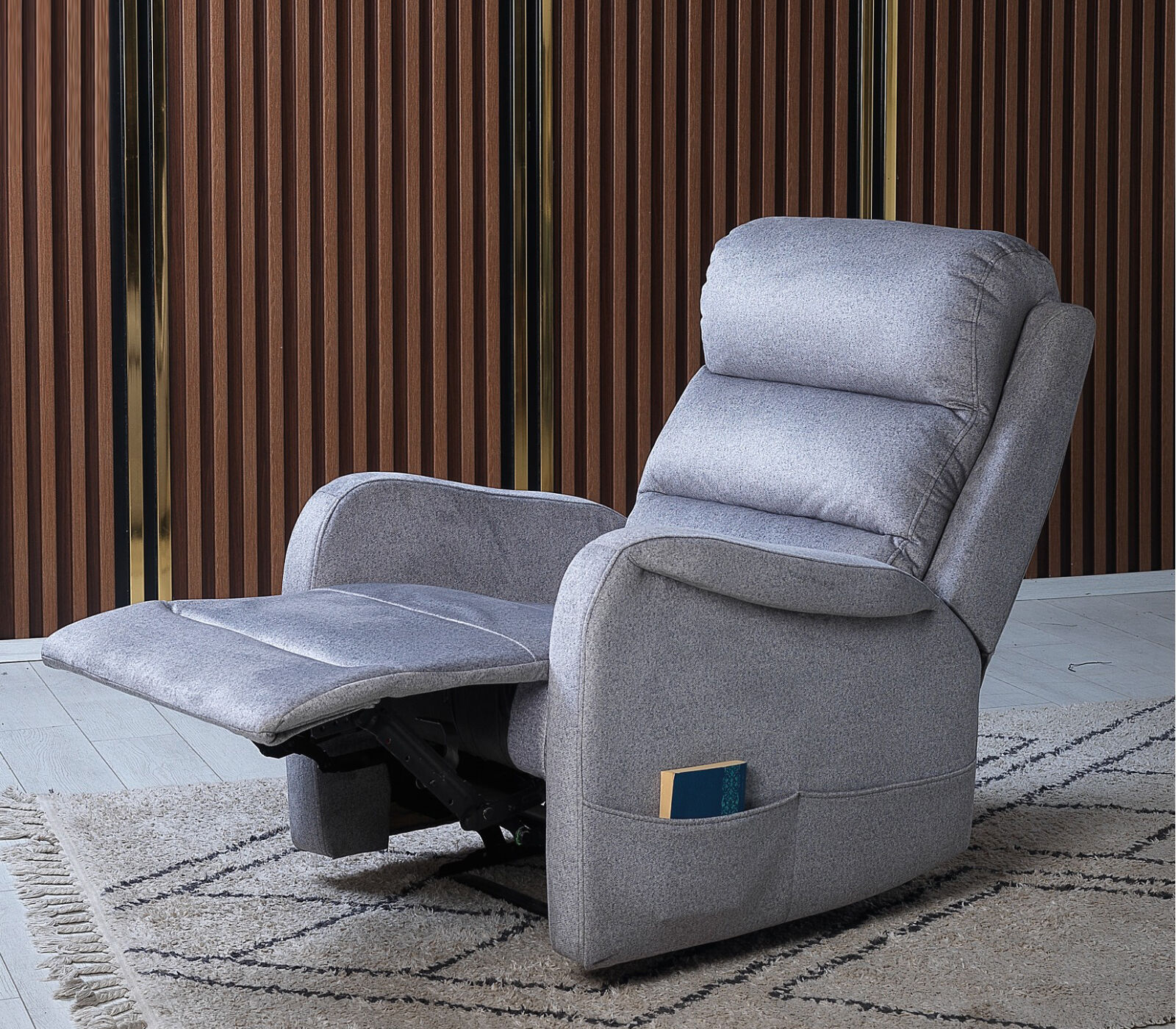 London Fixed Electric Recliner TV Armchair