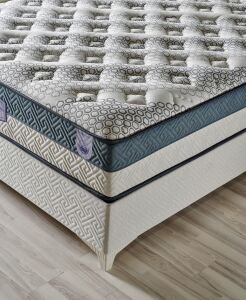 Aspendos Krem 100 x 200 Tek Kişilik Yatak, Baza, Başlık Seti CB3311