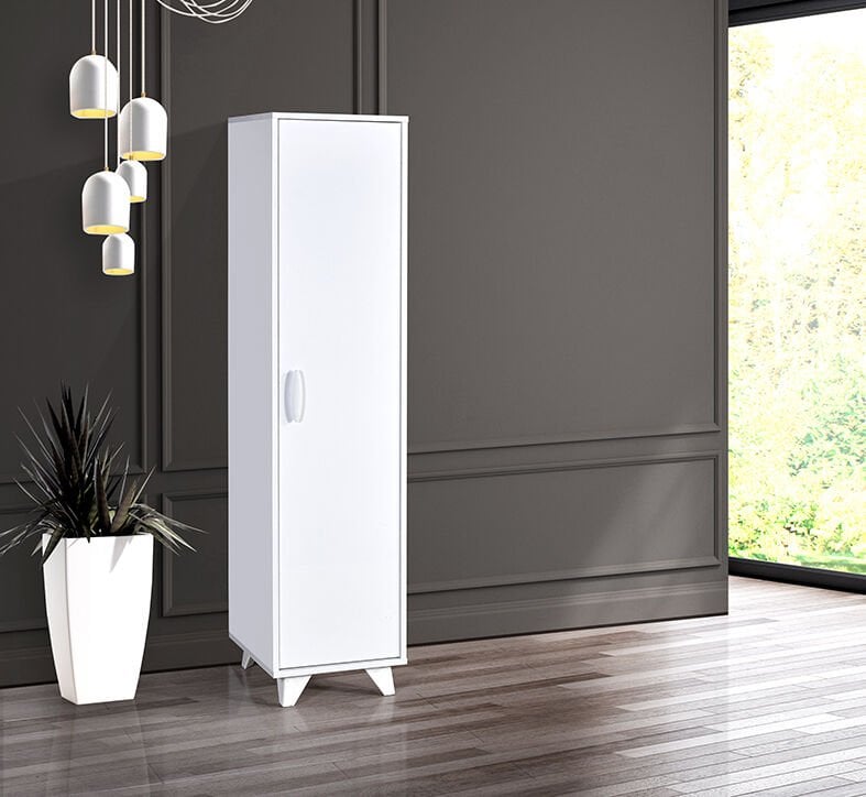 Vera Beyaz 1 Kapılı Dolap TN0296
