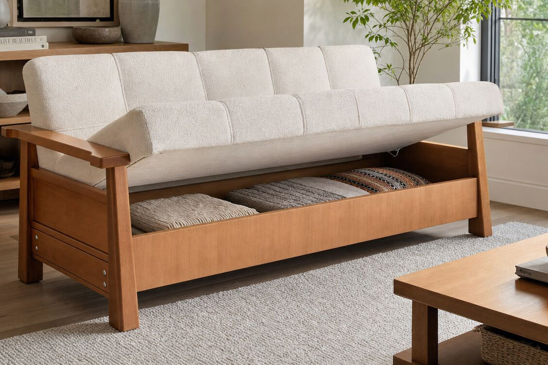 MD Cenova Day Bed and Sofa Bed Scandinavian Sofa Set MDN102A