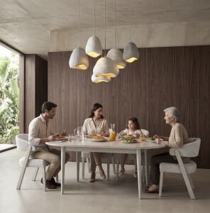 Defne Traverten Masa & Öykü Sandalye Takımı HDR1407