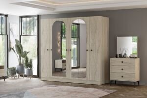 Melisa Gardırop - Traverten TN0207