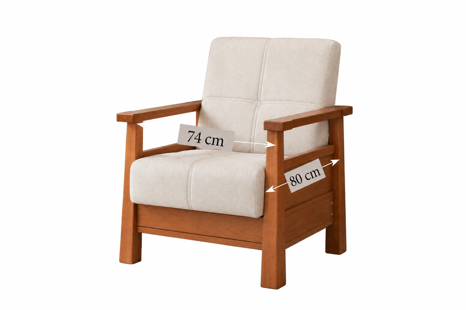 MD Cenova Scandinavian Sofa Set with Sofa Bed 2+1+1 MDN102B