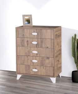 Vera Atlantik Çam Şifonyer TN0307