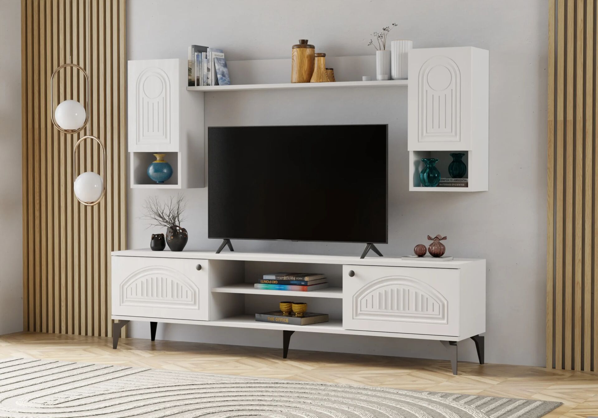 Bohem Beyaz TV Ünitesi TN0308