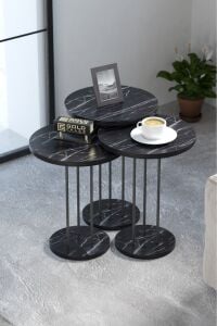 MD Metal Terra Zigon Bendir Siyah 3'lü