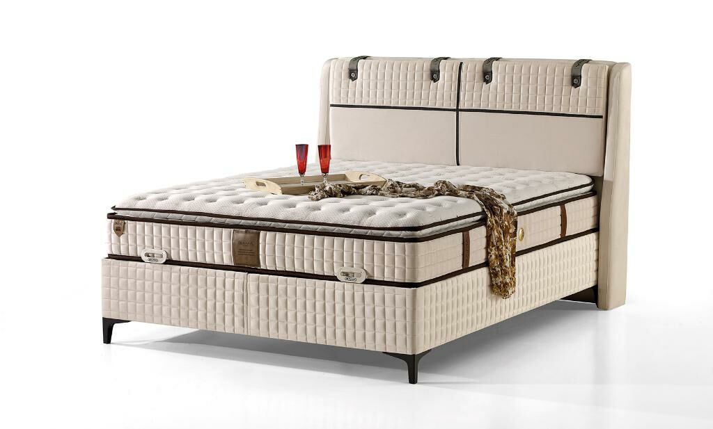 MD Story 150x200 Çift Kişilik Yatak, Baza, Başlık Seti GM161