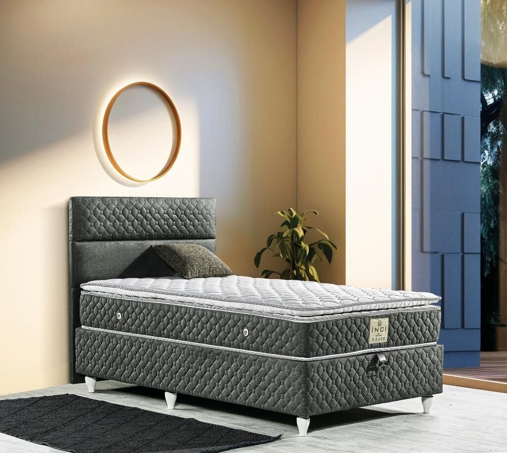 Smooth 160X200 Çift Kişilik Yatak, Baza, Başlık Seti EY2022