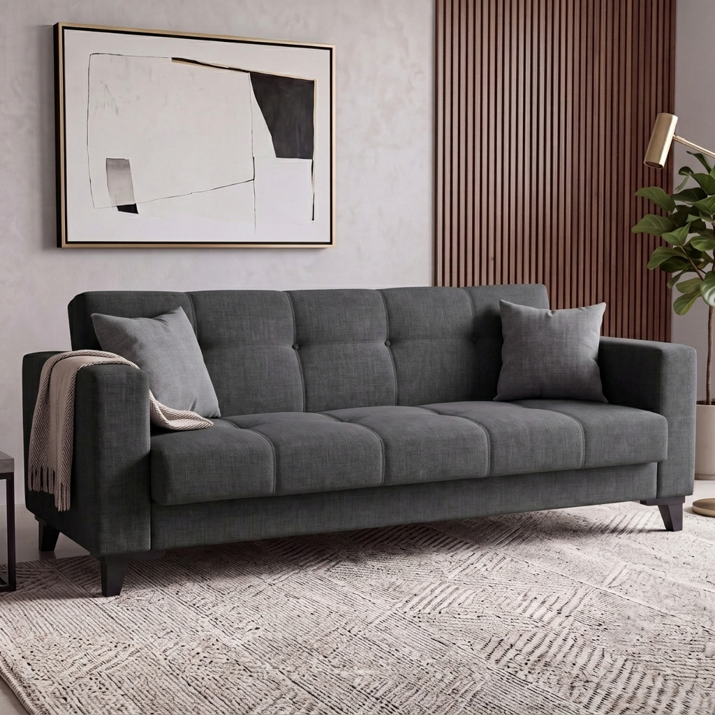 Yes Sofa Bed Anthracite MD002