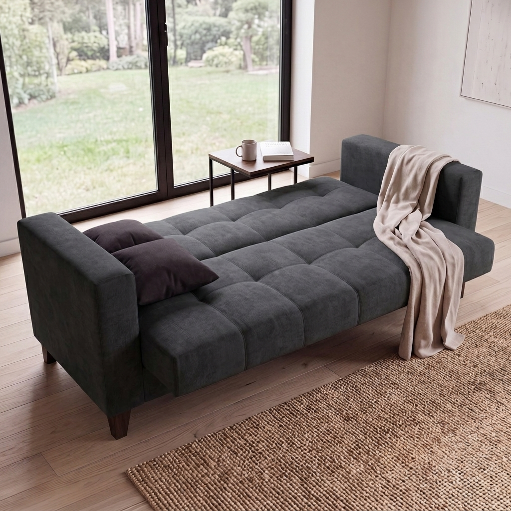 Yes Sofa Bed Anthracite MD002