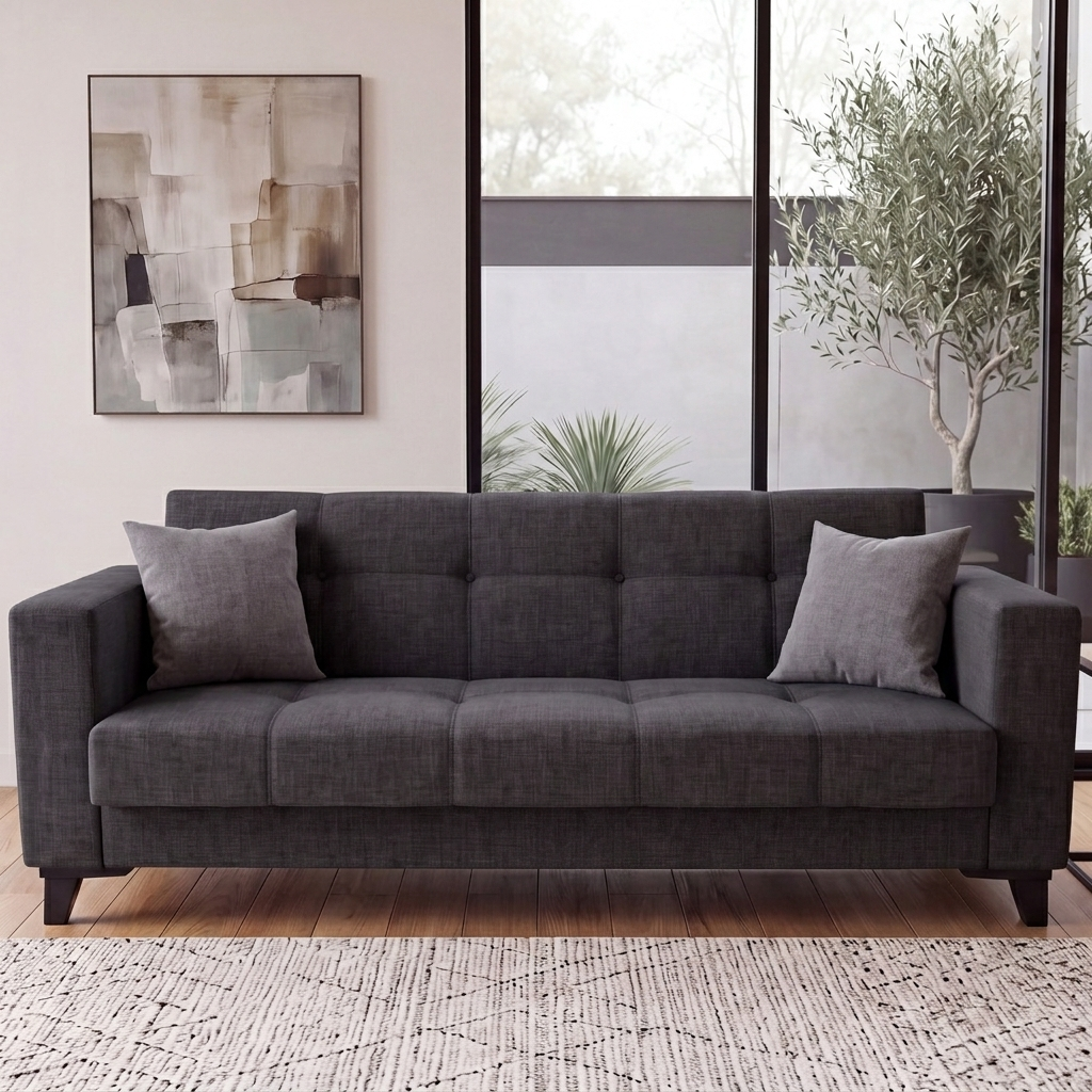 Yes Sofa Bed Anthracite MD002